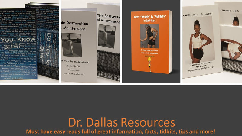 Holistic Health Books by Dr. Dallas