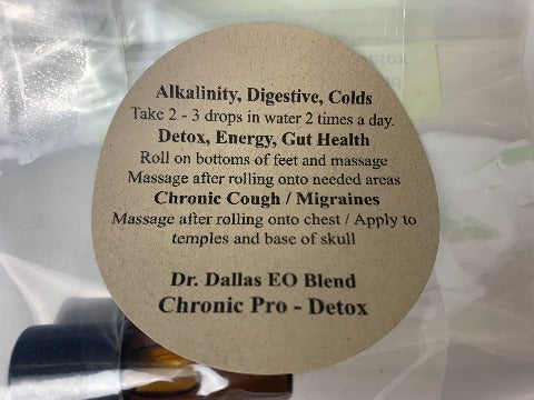 Dr. Dallas EO Blend Chronic Pro - Detox